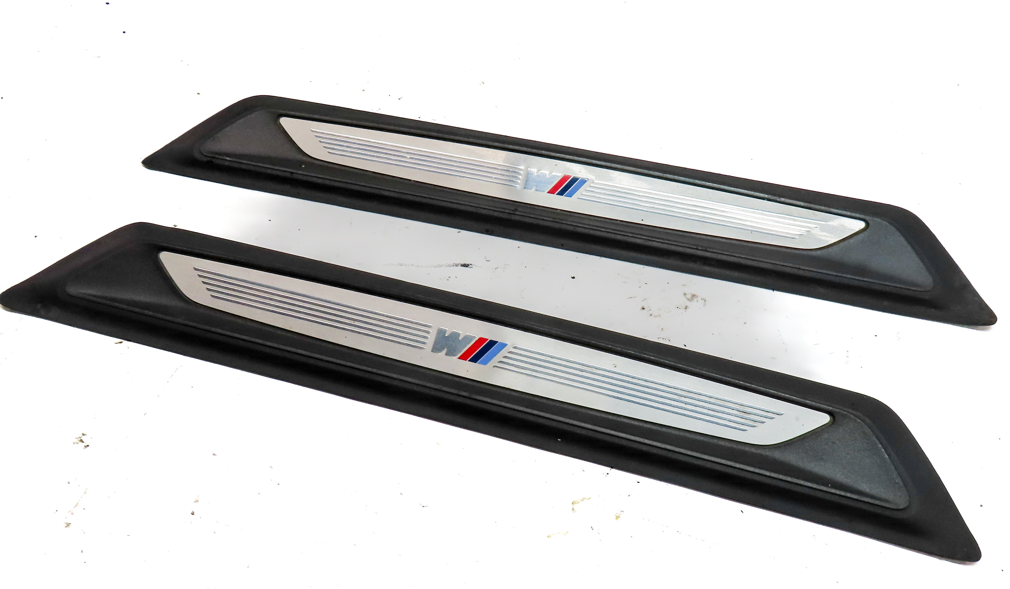 2017 BMW X1 (F48) FRONT LEFT & RIGHT LOWER M SPORT DOOR SILL TRIM SET/2 — exact item pictured